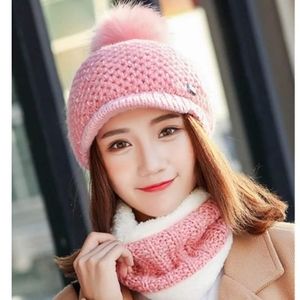 Winter hat and neck warmer
